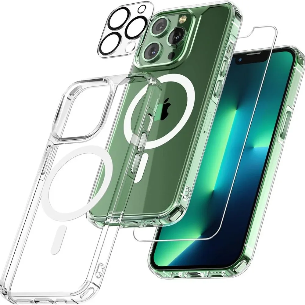 5 in 1 Magnetic for iphone 13 Pro Max Case